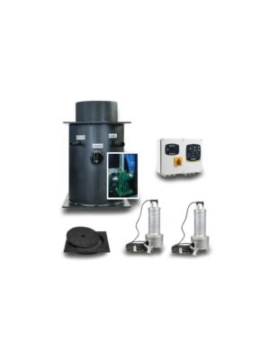 DAB Assembled pump sump PE 5,13A 230VAC grey type PE1014 Complete