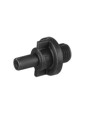 Barb adapter 1/4" SB x 1/4" MPT