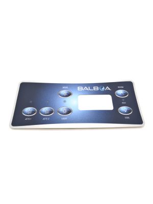Balboa VL701S Overlay, 6 button 2p