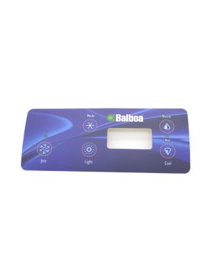 Balboa VL701S Overlay, 5 button 1p