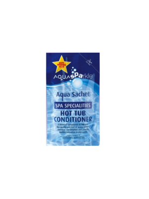 Aquasparkle Hot Tub Conditioner Aqua Sachet 120ml Sachet