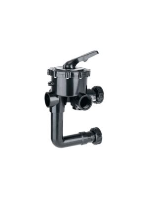 Astral Pool Manual Multiport Valve With Filter Connections - Classic
