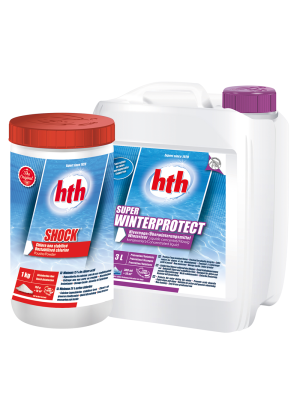 HTH Winter Closing Pool Package -  Winter Protect & Shock Pot
