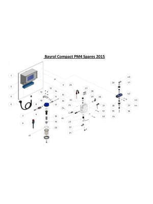 Spare Parts for Bayrol Compact and Compact PM4