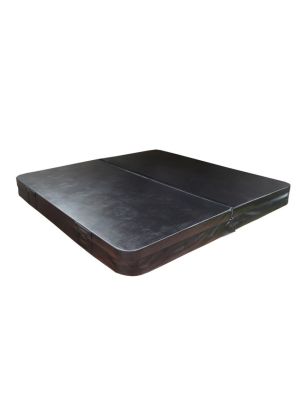 78.5" x 78.5" Black Vinyl Hot Tub Cover