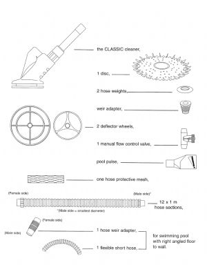 Zodiac Baracuda Classic - Spare Parts