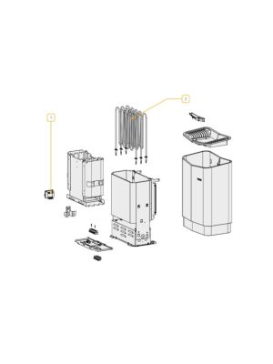 Tylo Sense Commercial 6-8 Sauna Heater Spare Parts