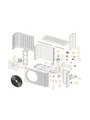 Duratech Dura +10 Heat Pump Spare Parts