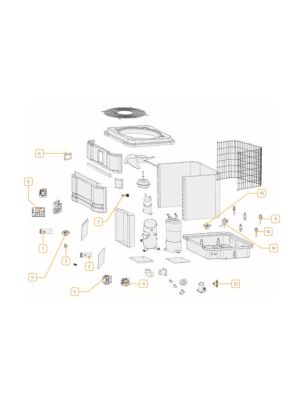 Duratech Dura - 22 & 26 Heat Pump Spare Parts