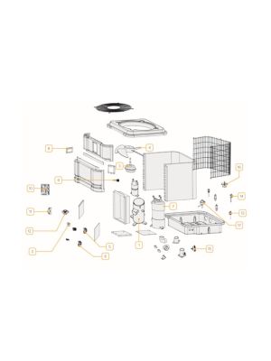 Duratech Dura 30+T Heat Pump Spare Parts