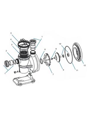 Espa Silen Pump (up to end 2016) - Spare Parts