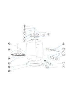 Astral Pool Berlin Filters 1050 1200 Spare Parts