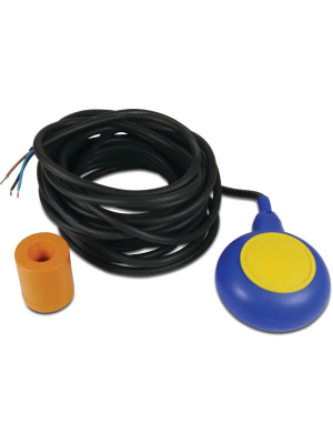 Float switch 10A 230VAC type double acting with10 metre. cable