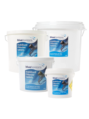 Blue Horizons 200g Stabilised Chlorine Tablets