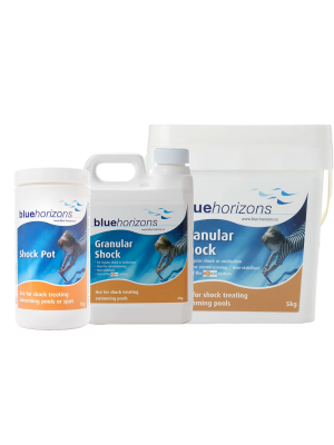 Blue Horizons Granular Shock