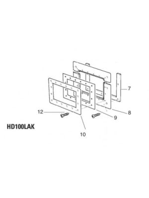 Certikin Parallel Extension Throat (HD100LAK & HD102LN) - Spare Parts