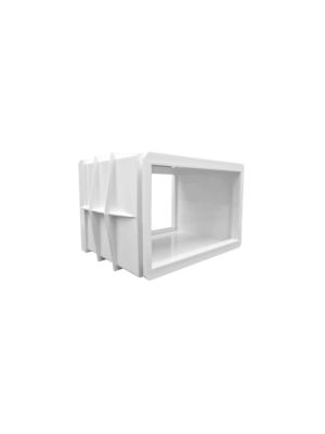 Certikin Parallel Ext Throat Only - White - for Concrete Pools