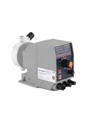 GC Crystal HTS PLUS Dosing Pump Foot Mounted Pulse Proportional 5L/hr @ 7 Bar PVDF/PTFE/FPM