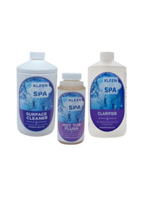 Kleen Spa Hot Tub Water, Shell & Pipe clean kit