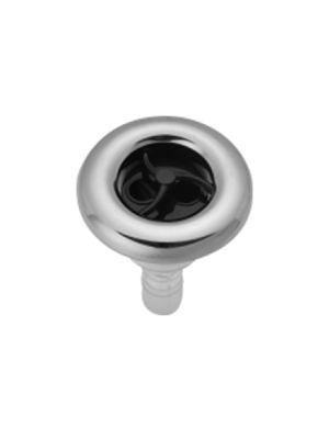 LVJ Crystal Series Jet - 3.5" Twin Rotary Jet, Chrome