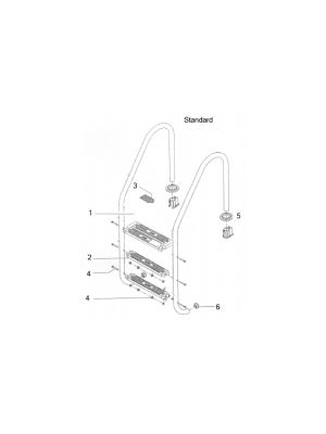 Certikin Spares for 1.5 inch Ladders