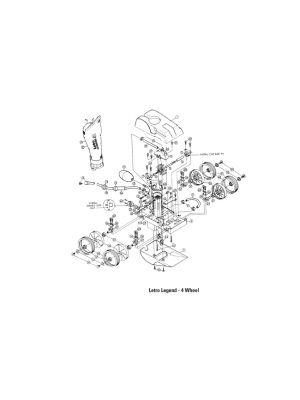 Certikin Spare Parts for Letro Legend 4 Wheel / Polaris