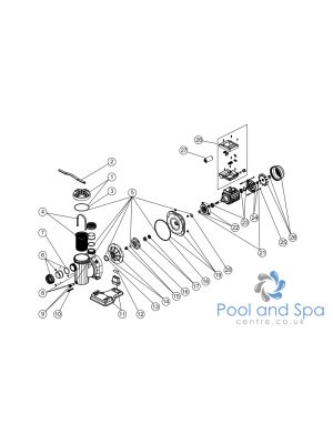 Astral Pool Spare Parts For Sena Pump