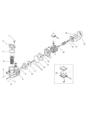 Certikin Mini Pump/ Hydronaut - Spare Parts