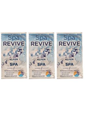3 x Kleen Spa™ Revive Sachet - Triple Action