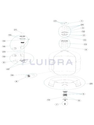 Astral Pool Atlas Filter Spare Parts