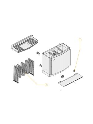 Tylo Sense Commercial 10-20 / SD / SDK / Sense SDK Sauna Heater Spare Parts
