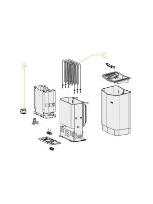 Tylo Sense SK (2012 - 2016) Sauna Heater Spare Parts