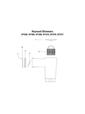 Hayward Large Skimmer SP1075/SP1077/SP1084/SP1085 - Spare Parts