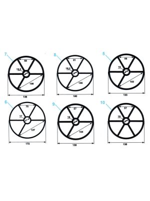 Spider Gaskets for Multiport Valves