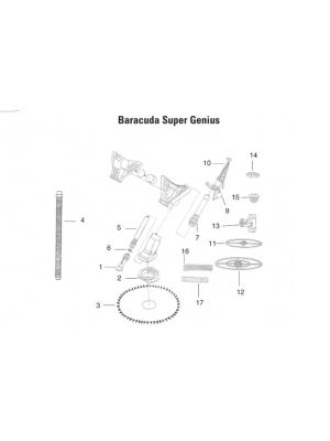 Zodiac Baracuda Super Genius Spare Parts