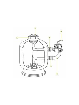 Waterco Spare Parts for Micron Side Mount Filters