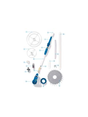 Spare Parts for Zodiac Baracuda Manta II Cleaner - White Hose - 1 Metre Length